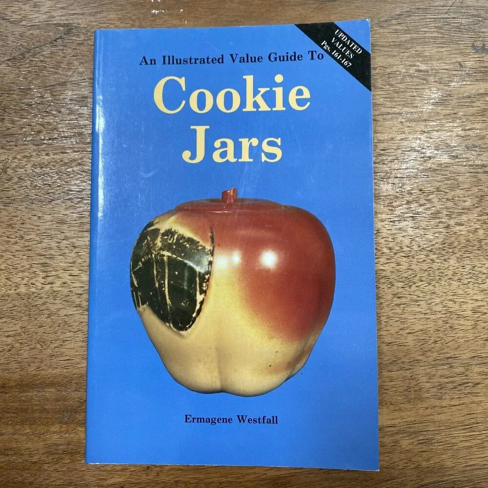 An Illustrated Value Guide to Cookie Jars by Ermagene Westfall updated 1991 book